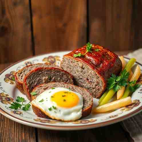 Czech Beef and Pork Meatloaf with Egg - Make Sekaná